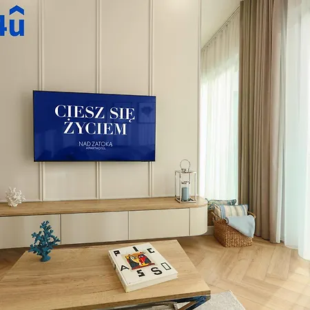 公寓 Nad Zatoka Premium Z Widokiem Na Jezioro By Rent4you 奥尔什丁